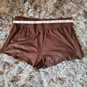 Heartbeeps Suede Like Booty Shorts